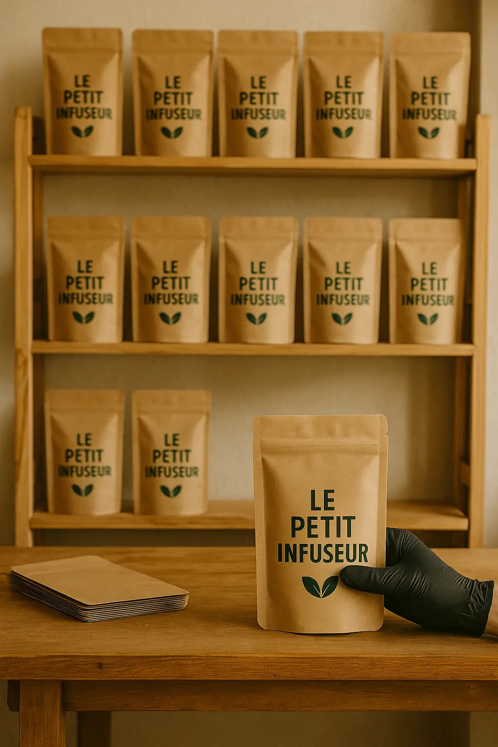 Atelier Le Petit Infuseur – préparation artisanale de sachets de thé bio faits main en France