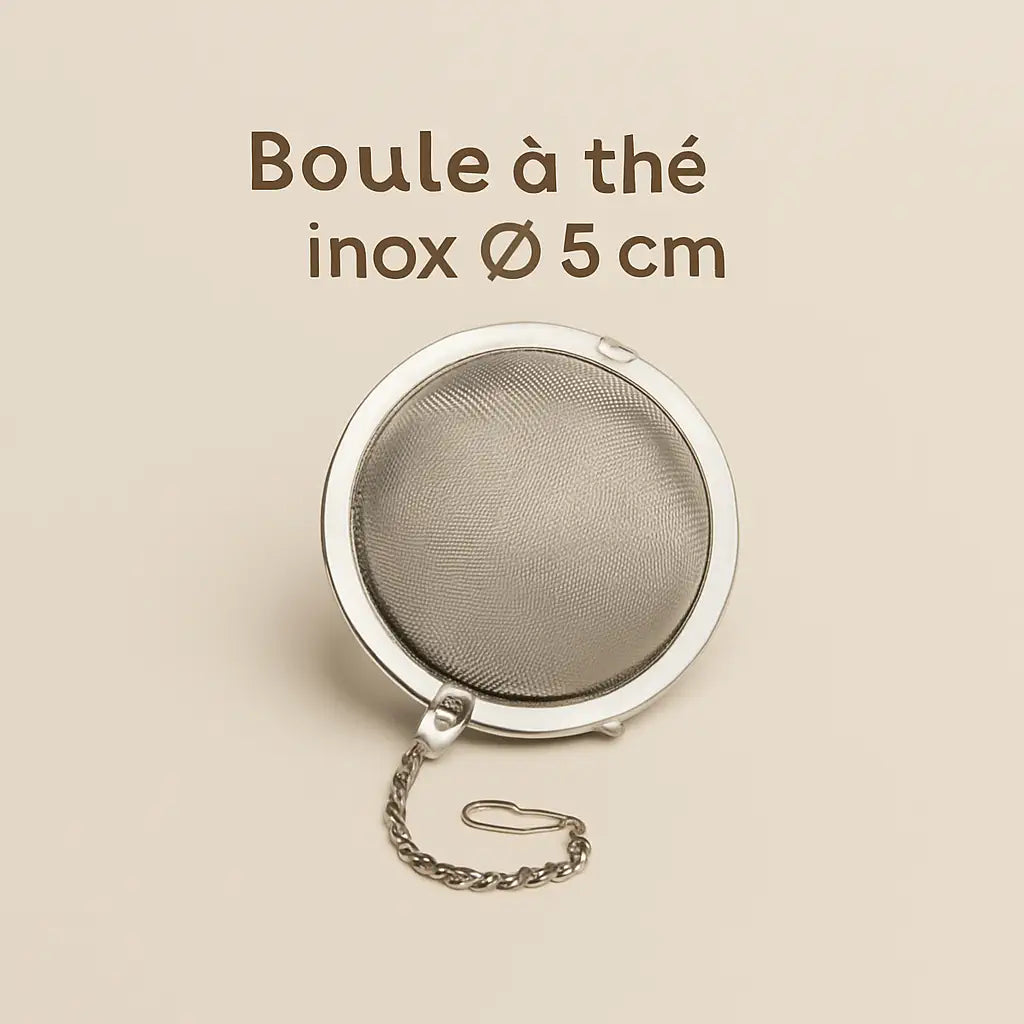 Boule à thé Infu'Bulle en acier inoxydable – diamètre 5 cm