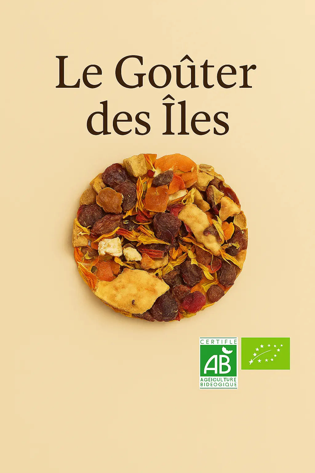 Infusion Le Goûter des Îles en vrac – fruits tropicaux bio